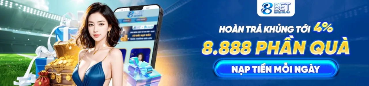 Giao diện ứng dụng 8kbet456 nổ hũ trên điện thoại di động với các trò chơi cá cược